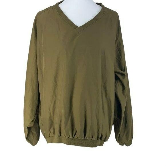 Weatherproof Olive Green Medium Pullover Jacket‎ - Picture 1 of 9